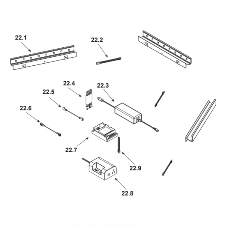 LUX60 #22 Light Assembly