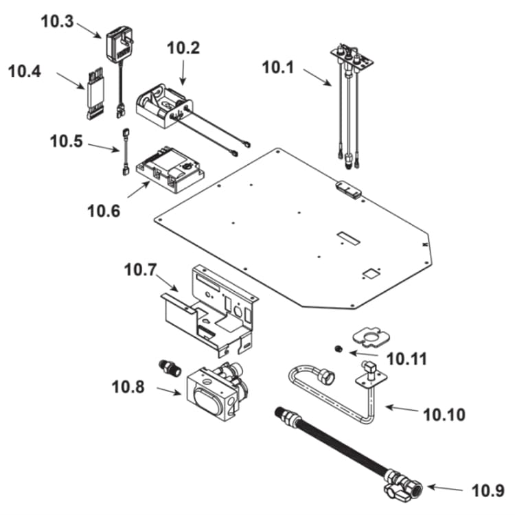 ST-550TM-IPI #10 Valve Assembly