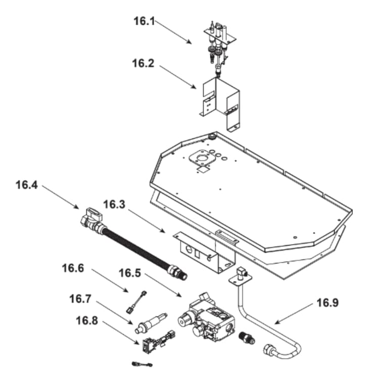 SL-550TR-DSI-C #16 Valve Assembly