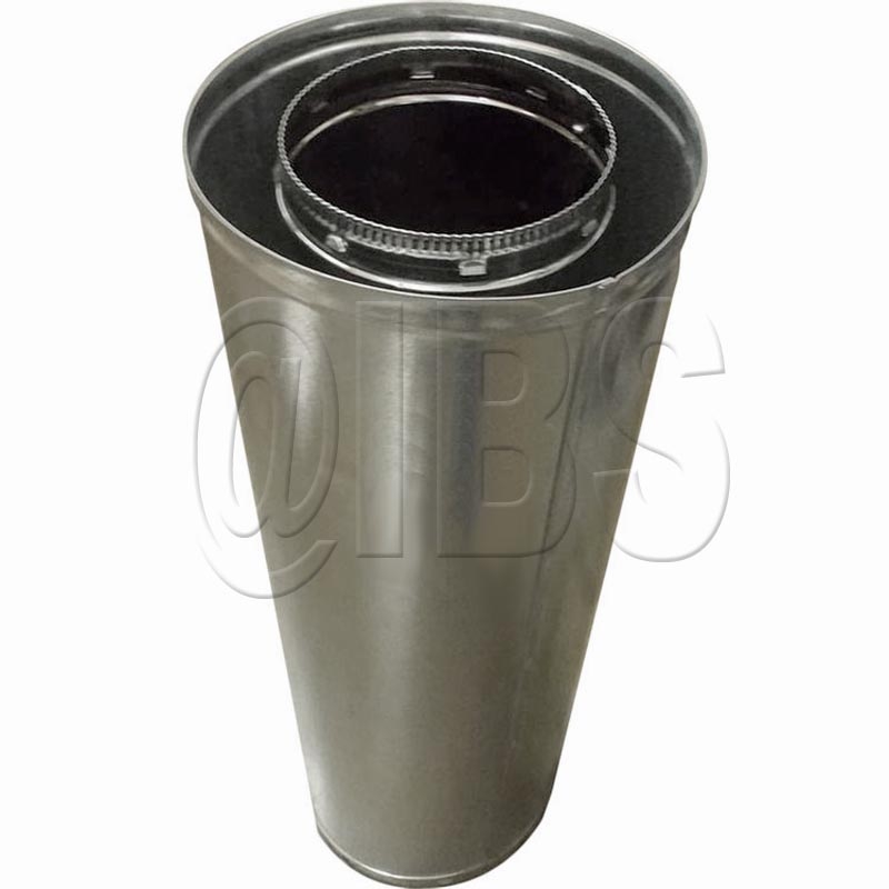 S12 12in double wall chimney section