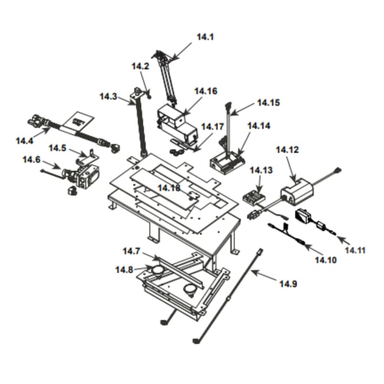 ESCAPE-I30-F #14 Valve Assembly