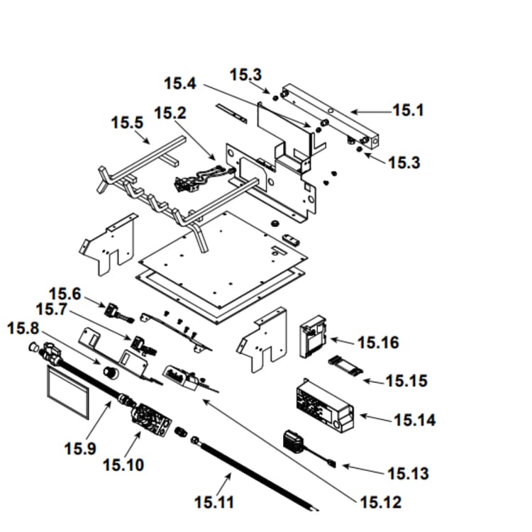 EVEREST-B #15 Standing Pilot Valve Assembly