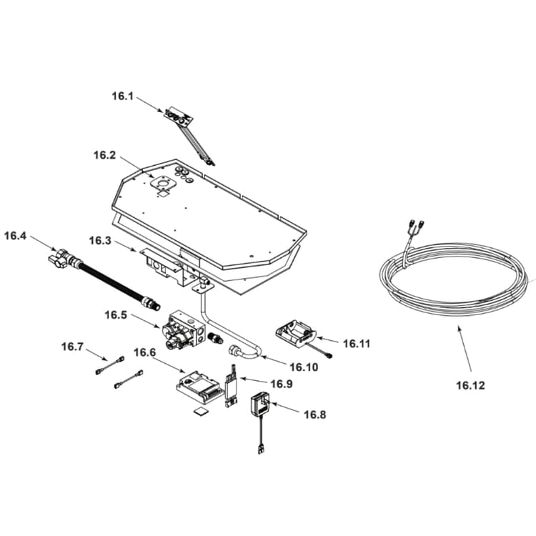 SL-950TR-IPI-D #16 Valve Assembly