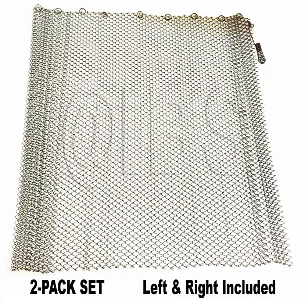 52488MON Fire Screen Mesh w/pull 2-PACK SET