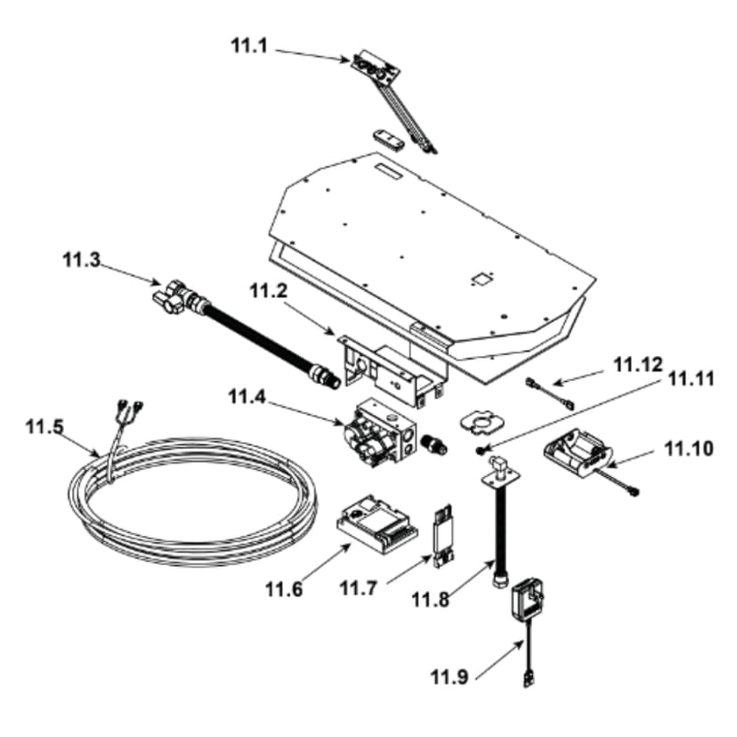 SL-550BE-IPI #11 Valve Assembly