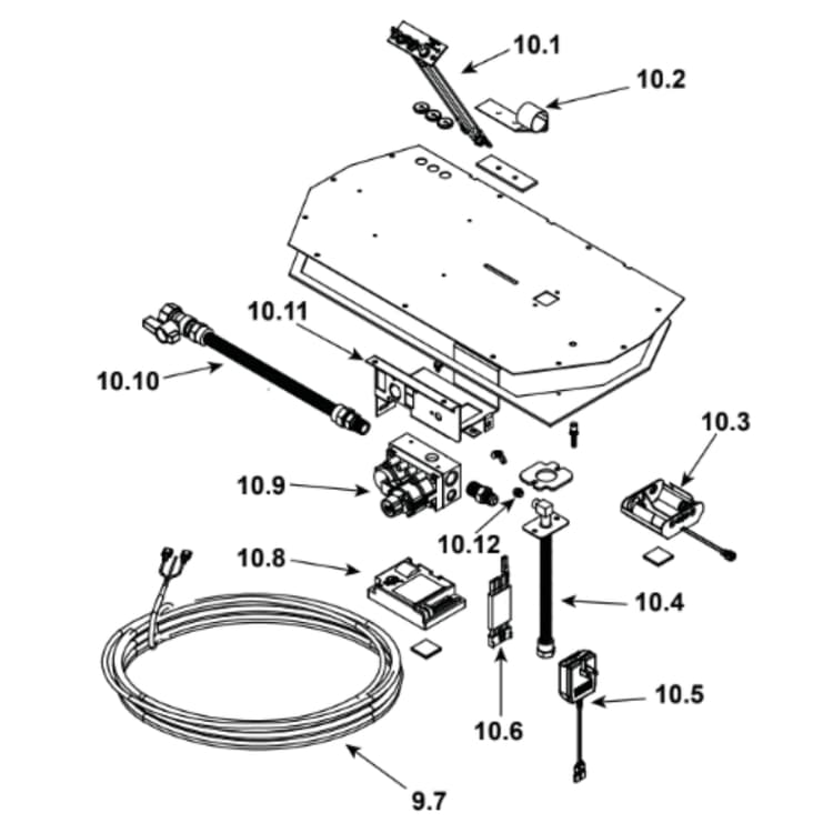 SL-350TRS-IPI #10 Valve Assembly