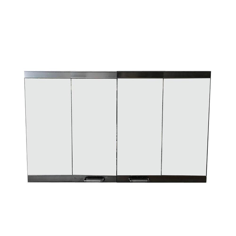 36MBUBK Bi Fold Door Set 36 Black
