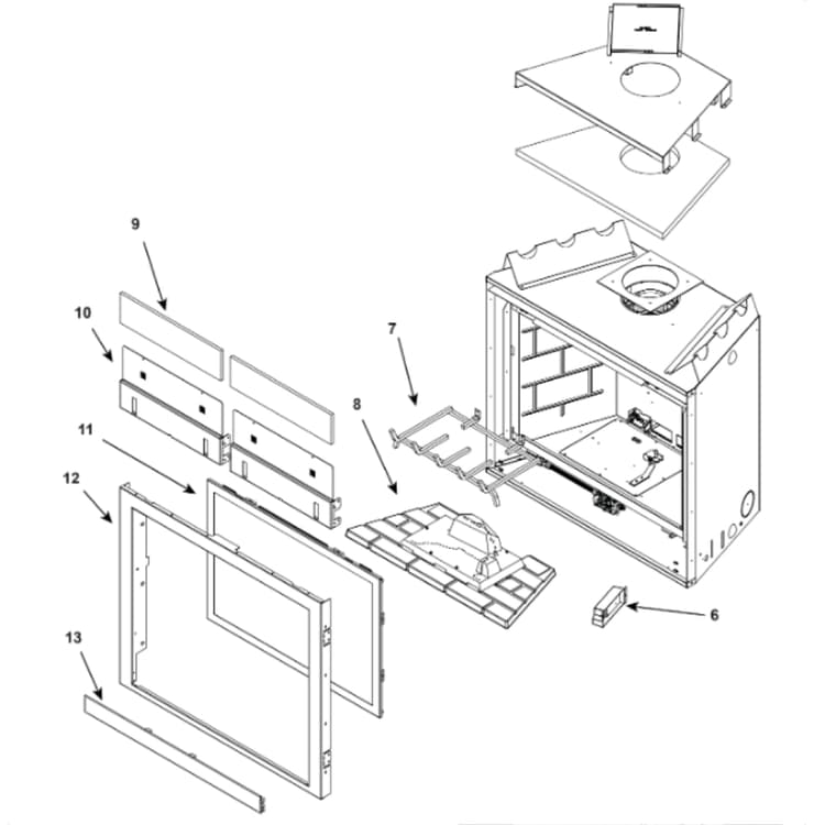 6000CF-OAK-IPI Main Assembly
