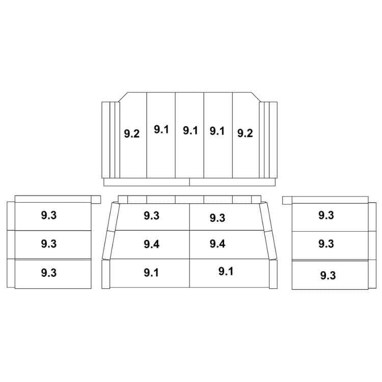 Northstar #9 Brick Set