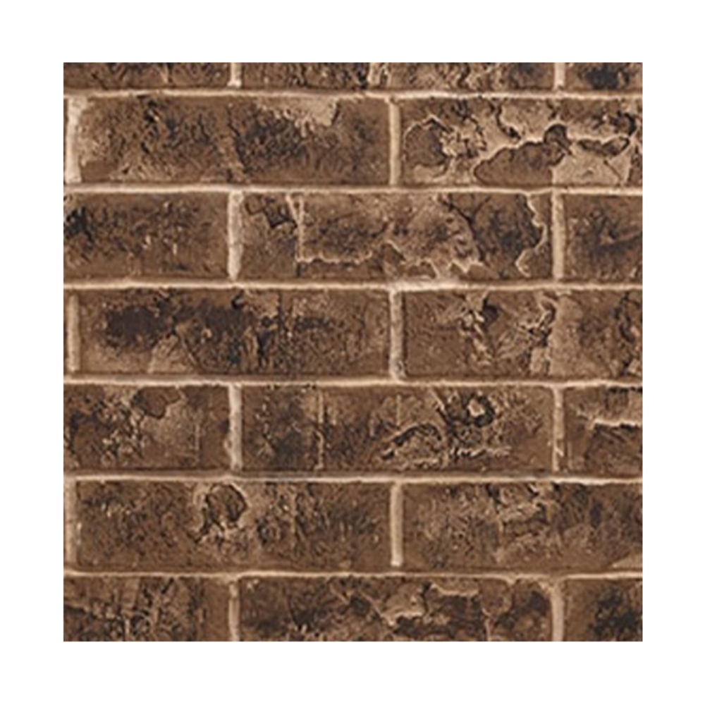 33259MON Traditional 35" Brick Interior Panels Tavern Brown