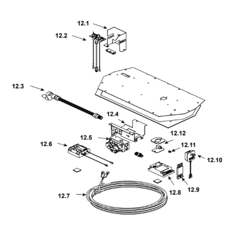 SL-550BE-M-IPI #12 Valve Assembly