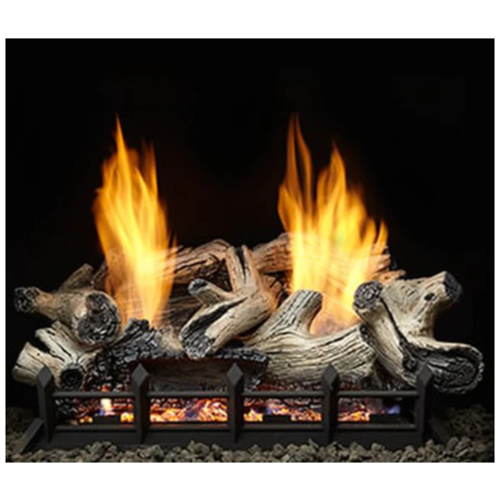 18In 6 Piece Beachcomber Burncrete Refractory Log Set For Natural Blaze Vf BC18-R by Heat & Glo