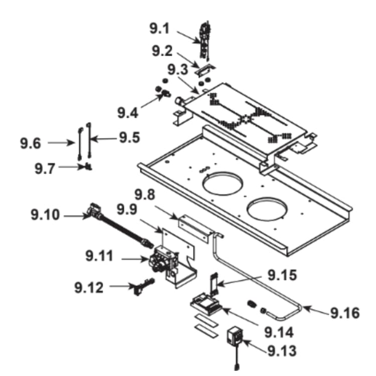 PIER-TVFL-IPI #9 Valve Assembly