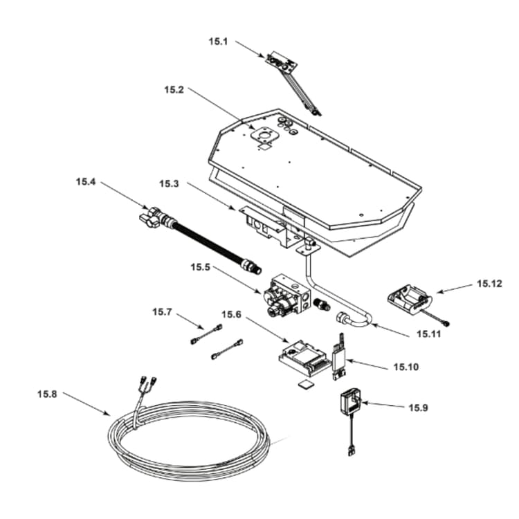 SL-550TR-IPI-D #15 Valve Assembly
