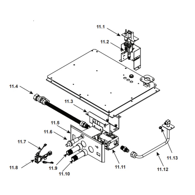 8000TRD #11 Valve Assembly