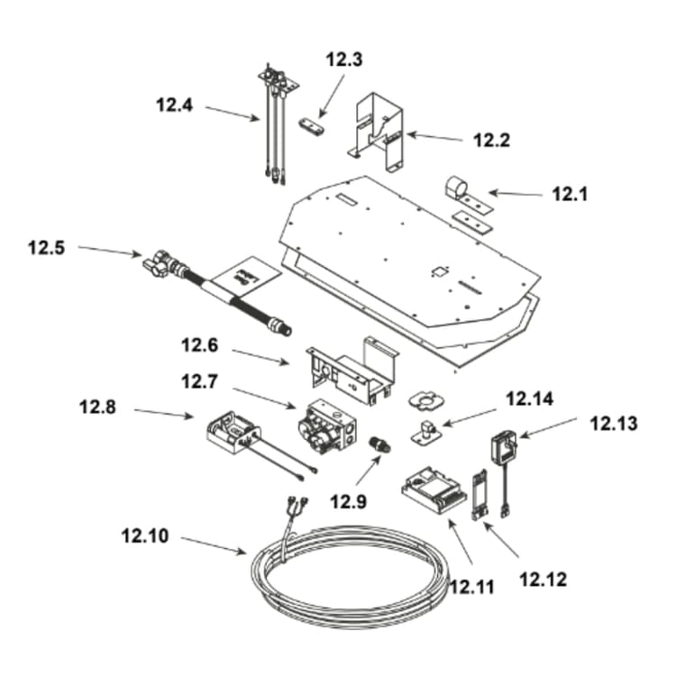 SL-550F #12 Valve Assembly