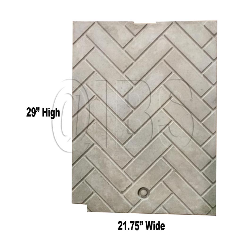 20004154 Shr48 Lt Sidebrick Herringbone