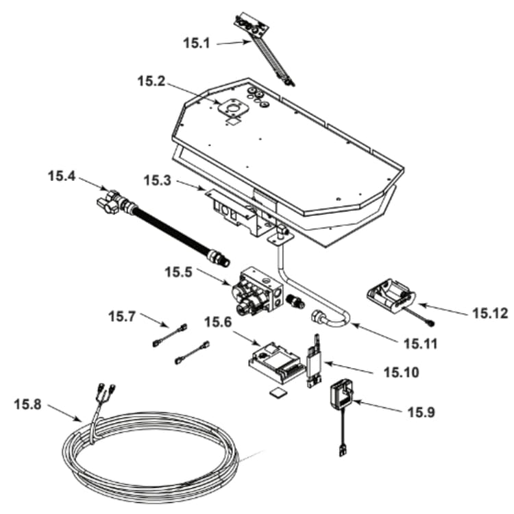 SL-750TRS-IPI-D #15 Valve Assembly