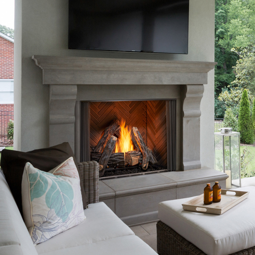 Heat & Glo CARODG36i-B Carolina 36" Outdoor Gas Fireplace Parts