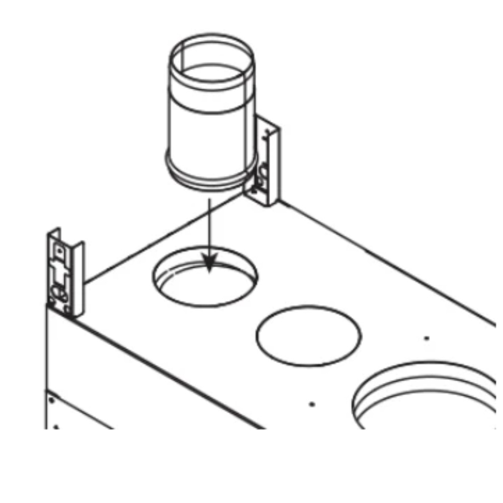 91007MON Starting Collars For Non-Ducted Passive Heat (Required When Using Passive