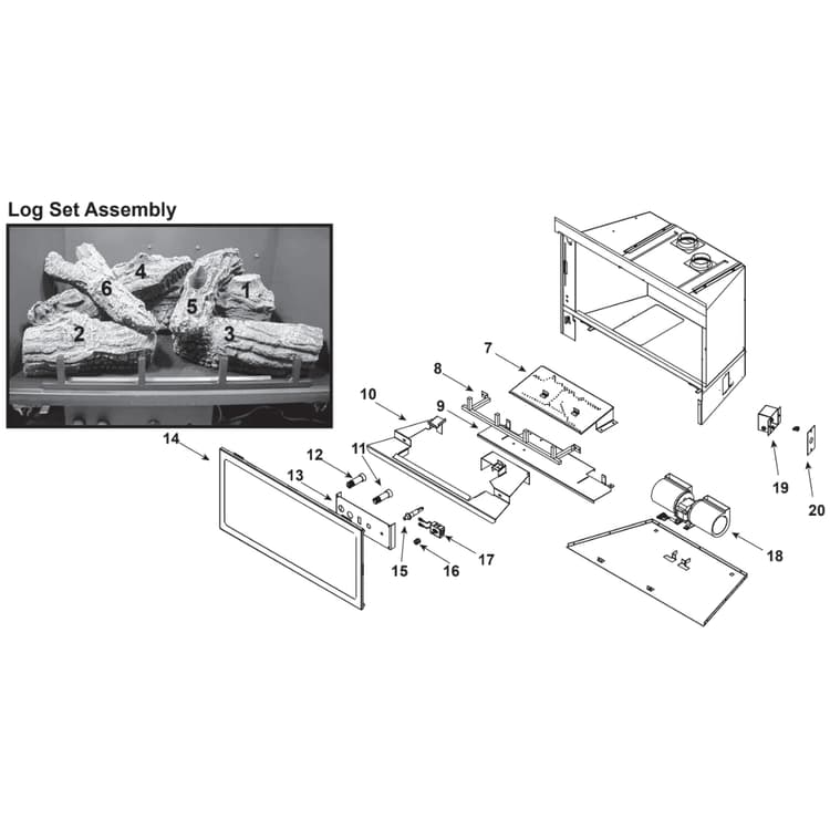ATS-AU-D Log Set Assembly