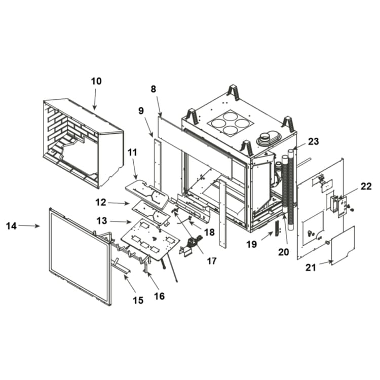 HE36CLX/P-S Main Assembly