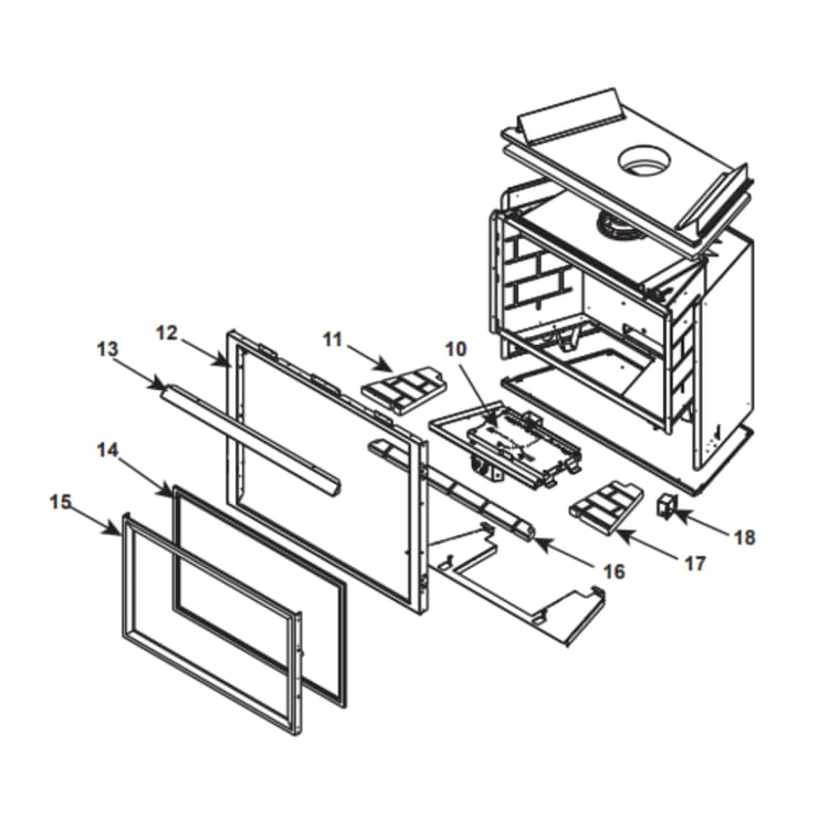 8000TVC-DSI Log Set Assembly