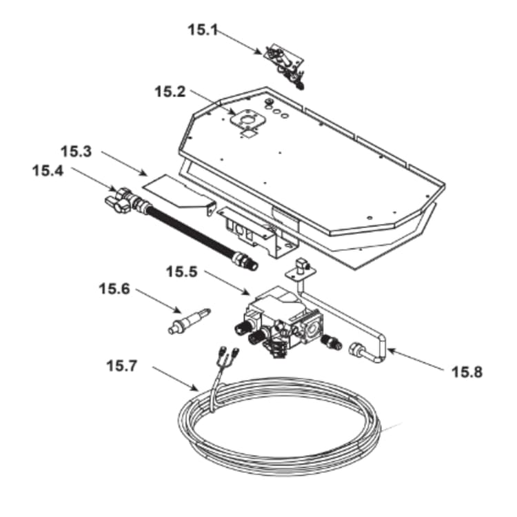 SL-550TV-D #15 Valve Assembly