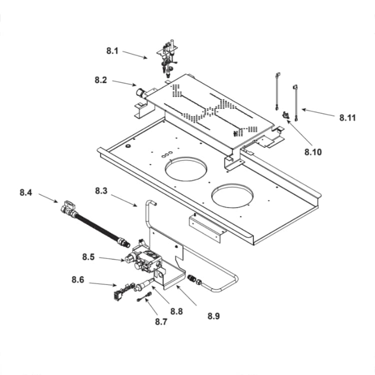 ST-42TVFL #8 Valve Assembly