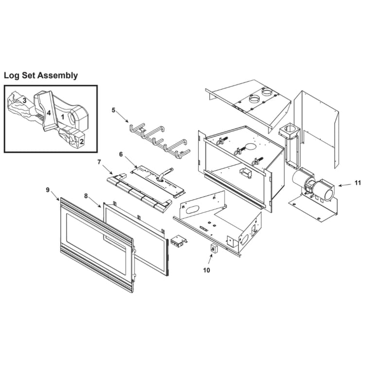 AT-ZC Log Set Assembly