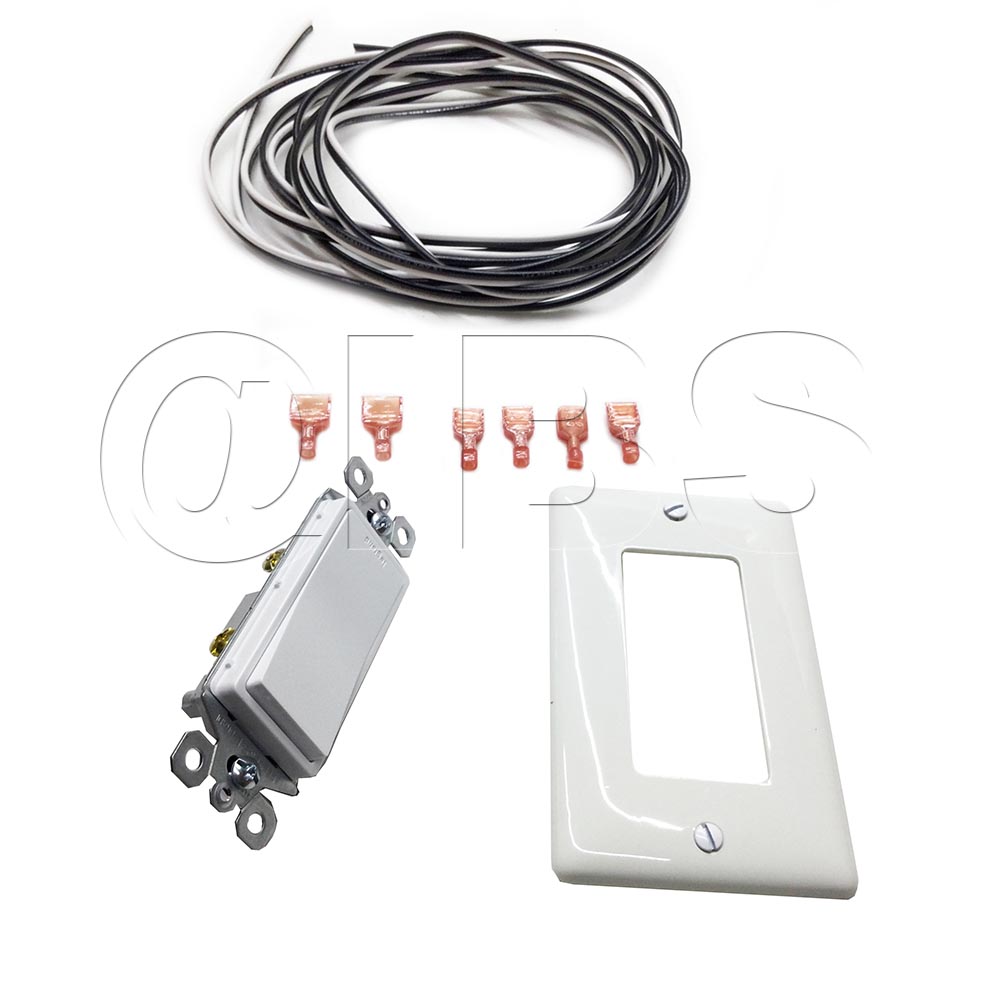 36524MON Wall Switch W/ Wiring