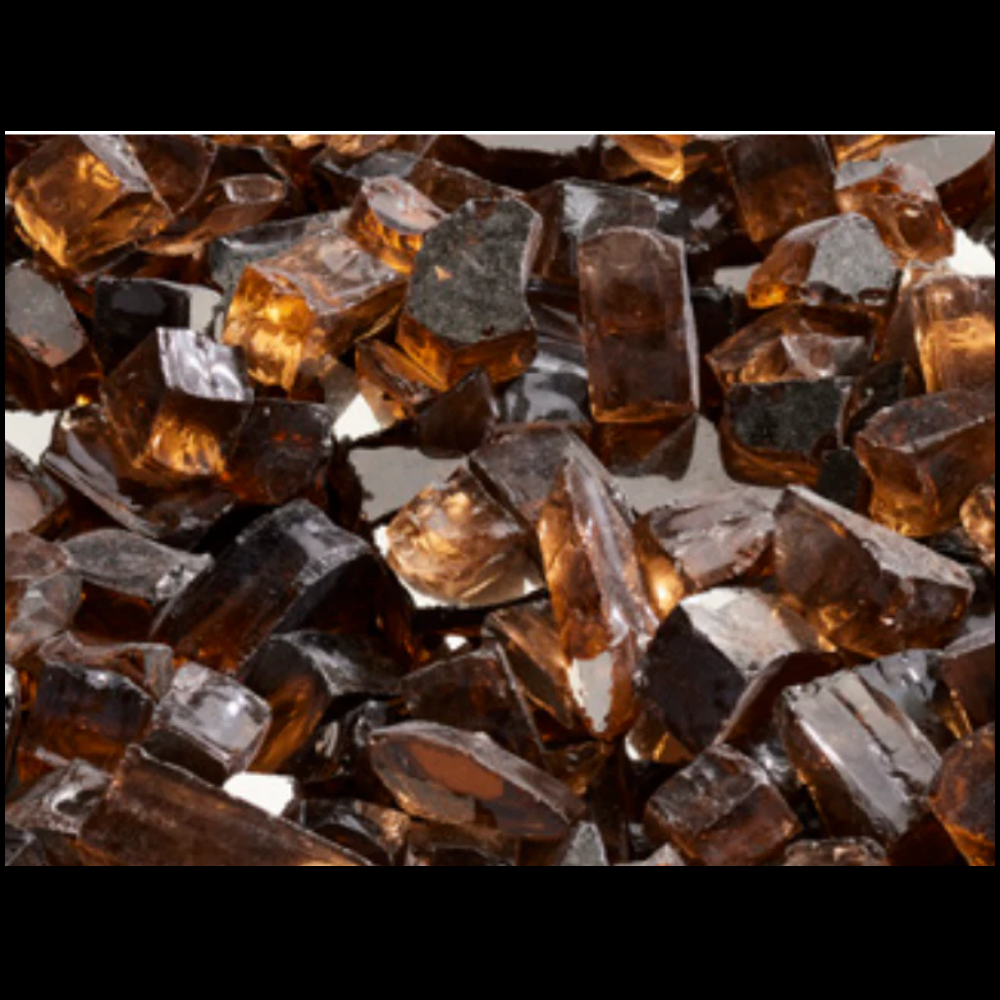 90861MON Copper Embers-Crushed Glass Media (1 Bag, 5Lbs)