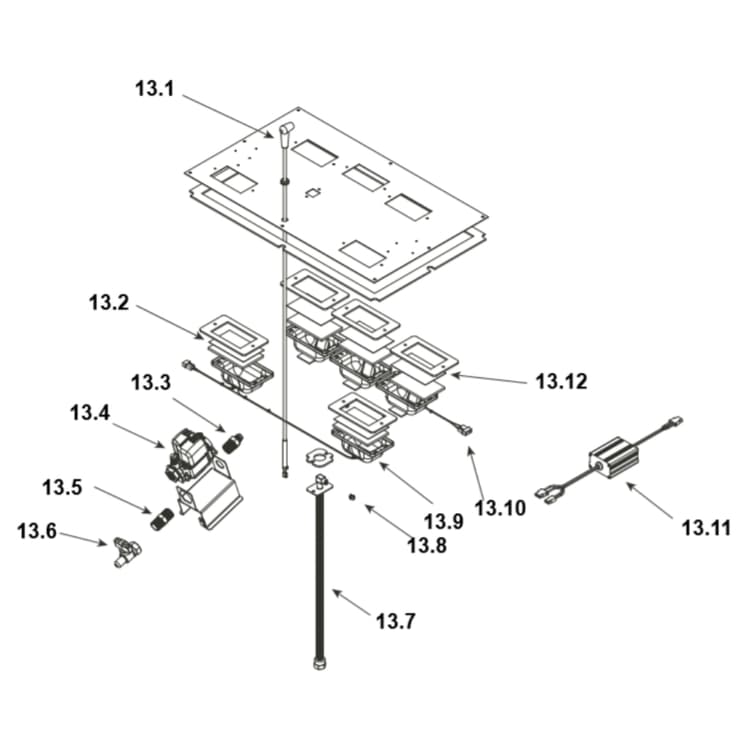 HE36CLX/P-S #13 Valve Assembly