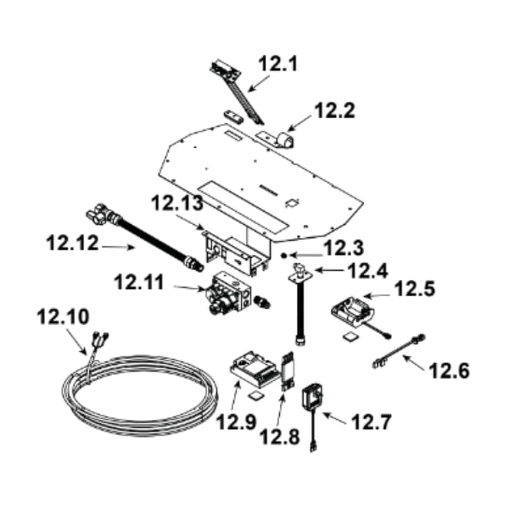 SL-550TV-IPI-F #12 Valve Assembly