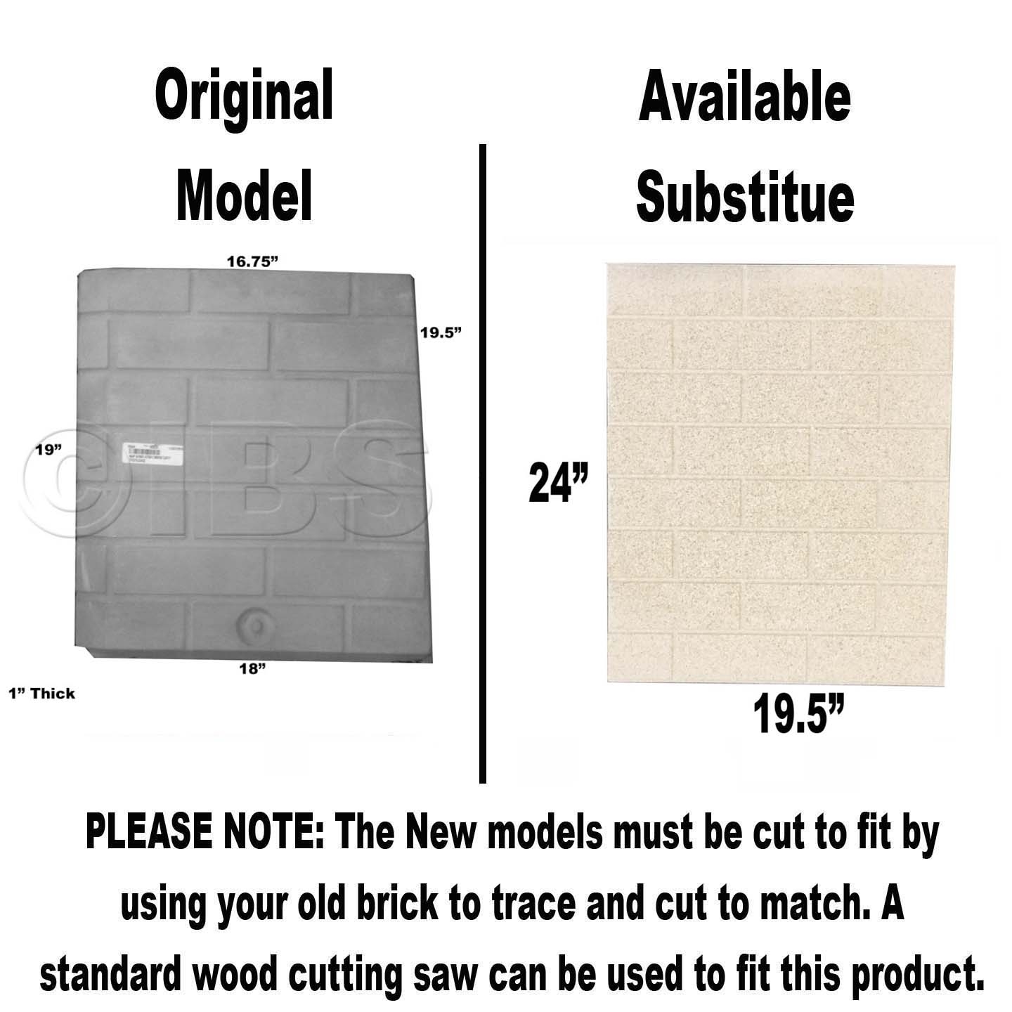 43481MON Brick Left Tfc Tlc42-3 -