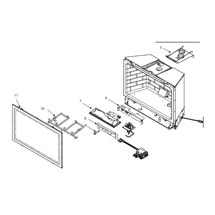FB-IN-S Log Set Assembly