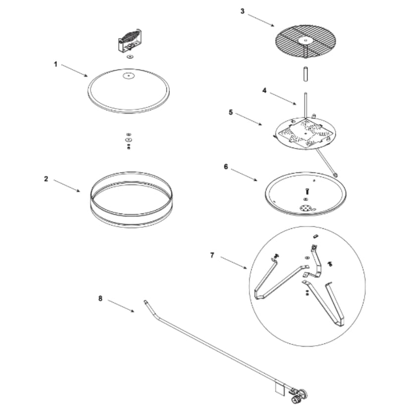 Heat & Glo PC20 Gas Firepit Parts