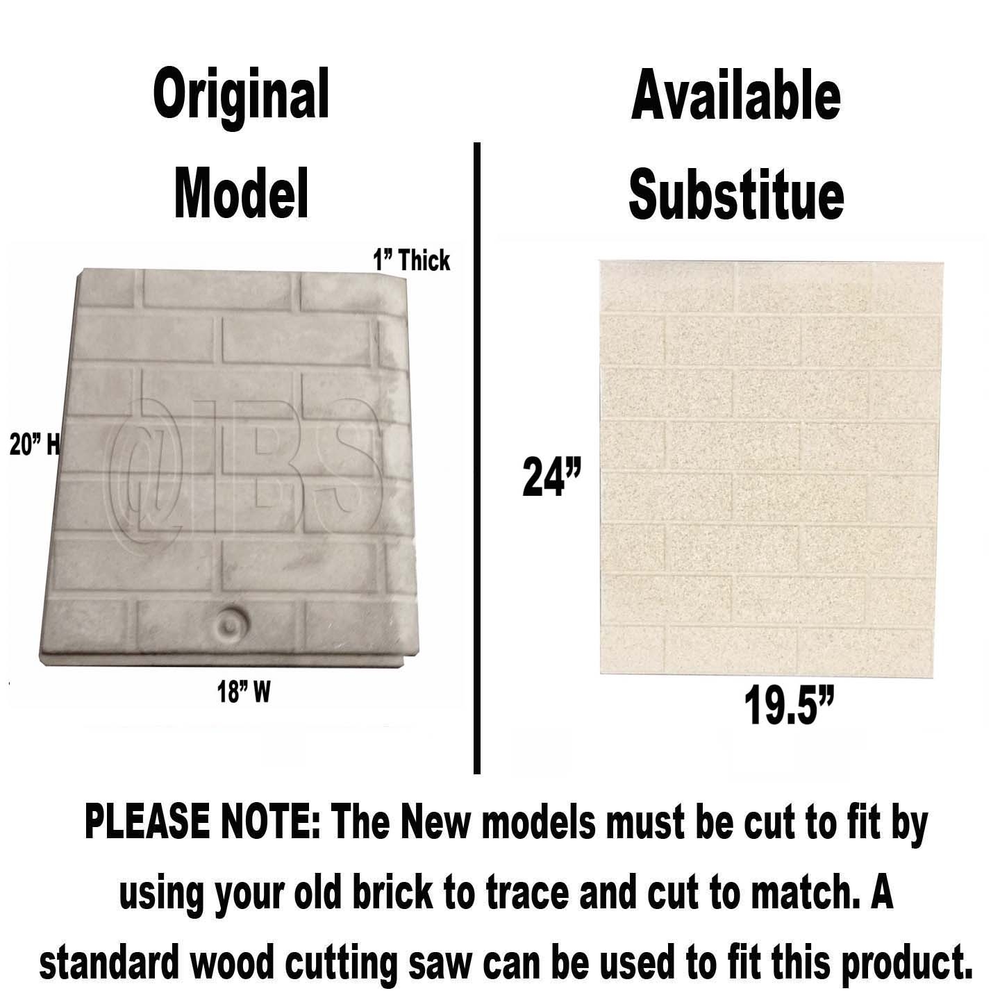 67902 Brick Rt Tfc Tlc42-3 Tflc3 - DISCONTINUED and Replaced by Available Cut-To-Size Panel