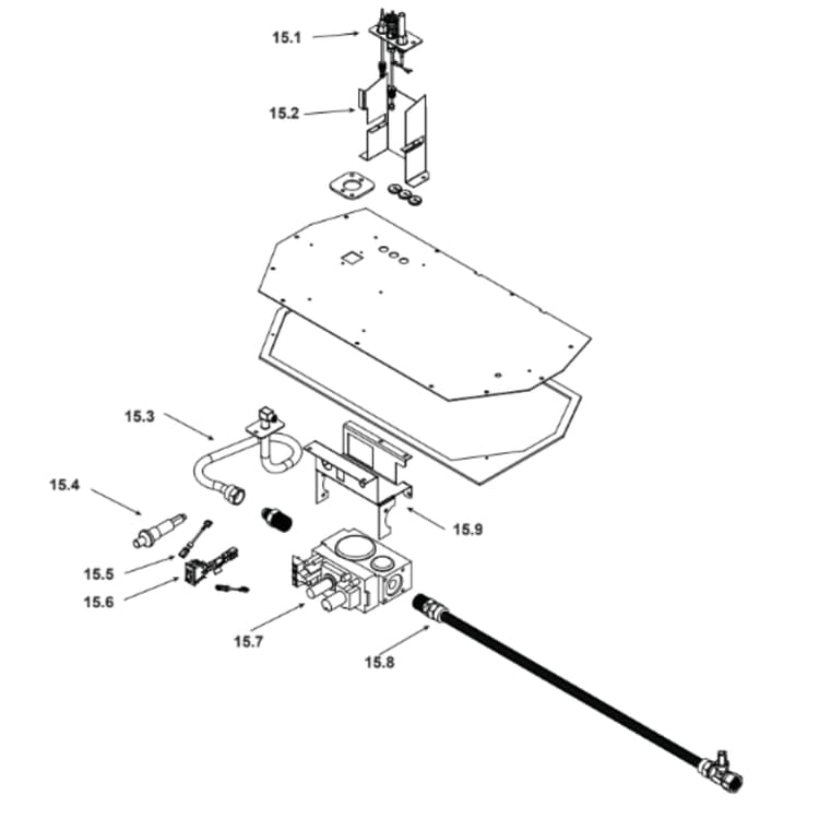 SL-350TRSLP-NOD #15 Valve Assembly
