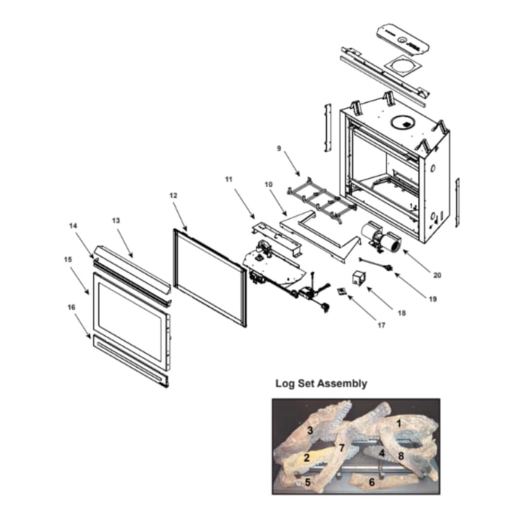 SL-550TRSI-AUE Main Assembly