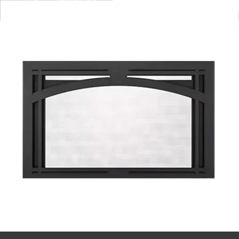 90882MON Forged Arch 35" Screen Front Black
