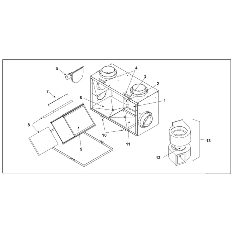 6100PLUS Heat Recovery Ventilator
