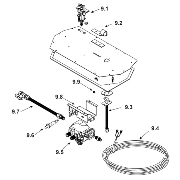 SL-350TRS-D #9 Valve Assembly