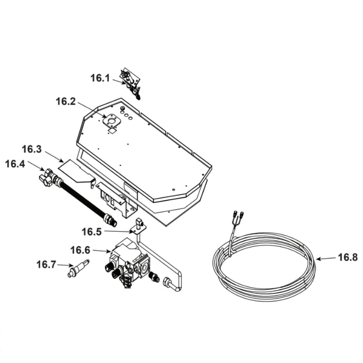 SL-950TR-D #16 Valve Assembly