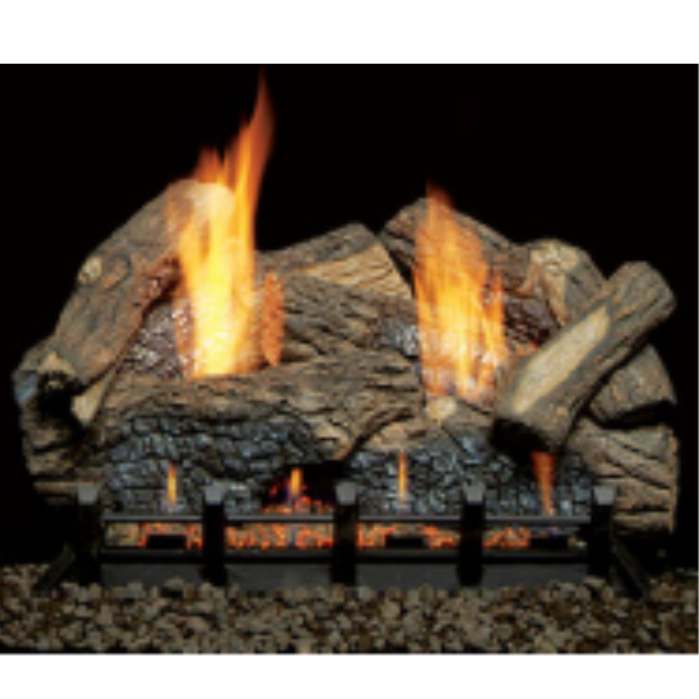 Majestic 18 Refractory 7-Pc Highland Oak Log HO18-R by Heat & Glo