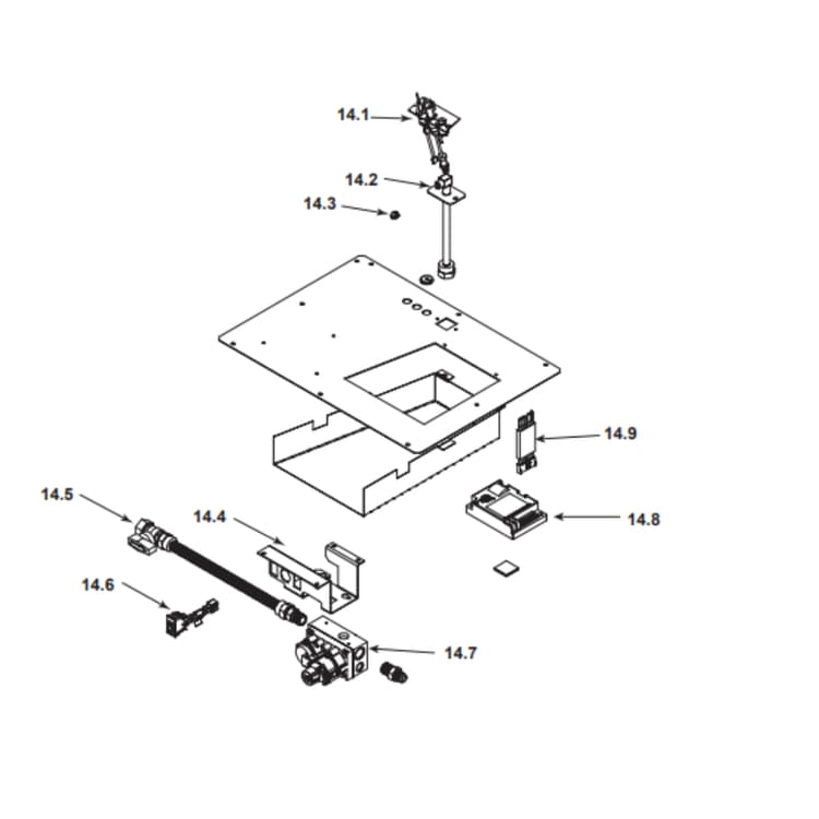 8000TV-OAK-IPI #14 Valve Assembly