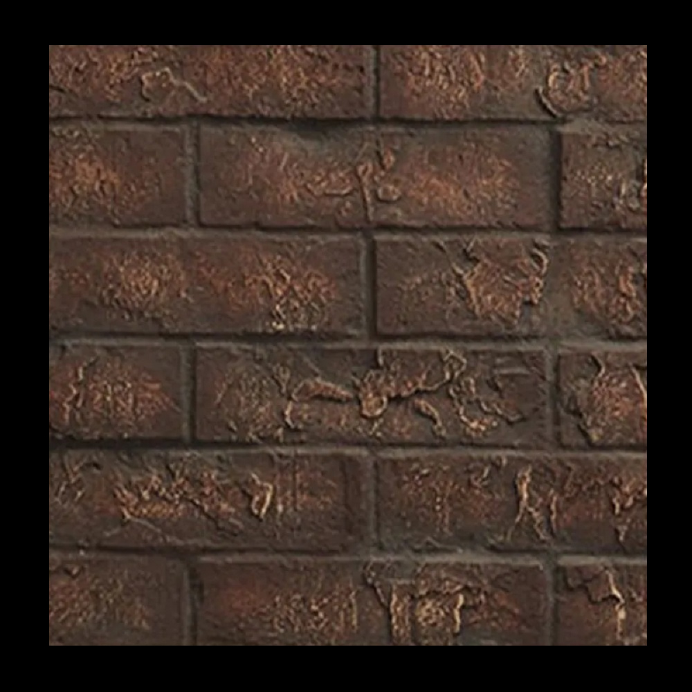 90953MON Brick Interior Panels Traditional Tavern Brown
