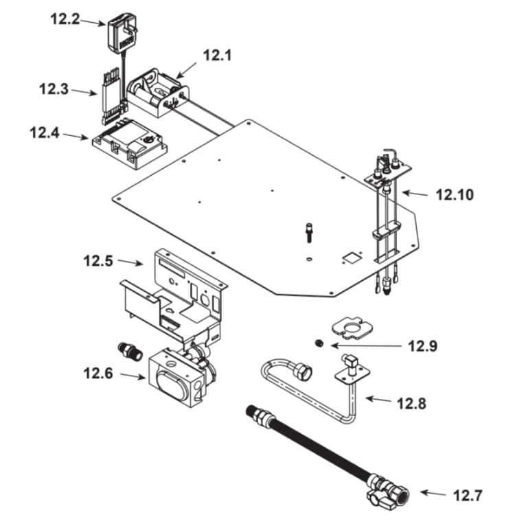 ST-550T-IPI #12 Valve Assembly