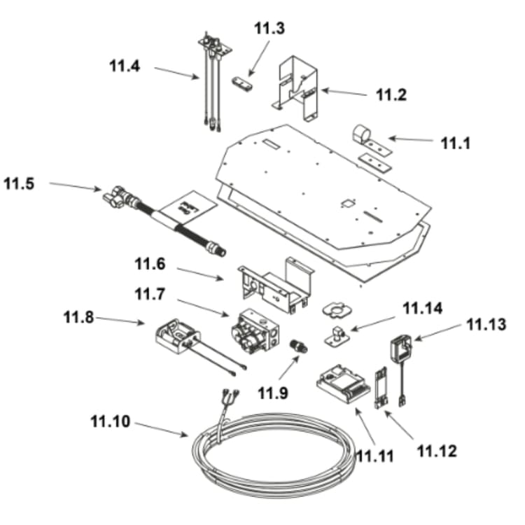 SL-750F #11 Valve Assembly