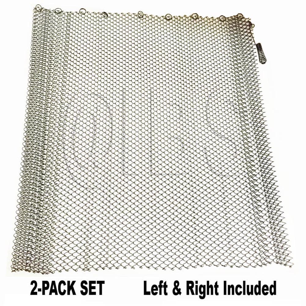 62197 Fire Screen Mesh w/pull 2-PACK SET
